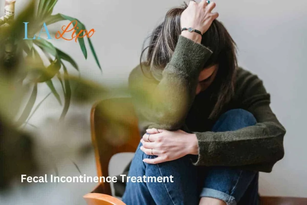 woman worried about fecal incontinence diet Wheathampstead