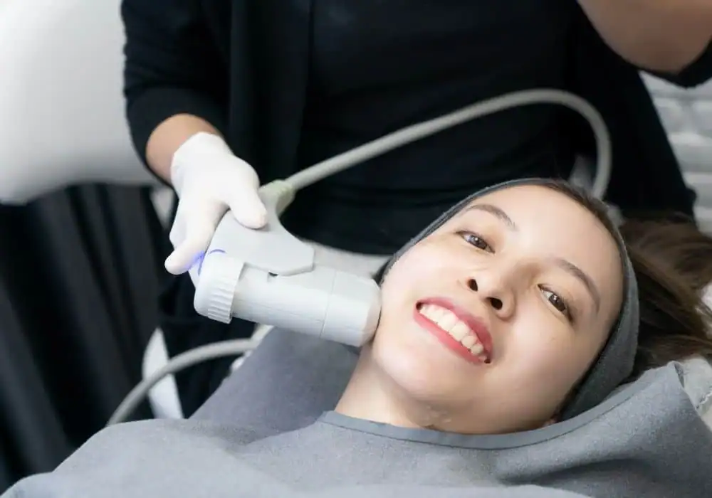 HIFU treatment Wheathampstead in progress
