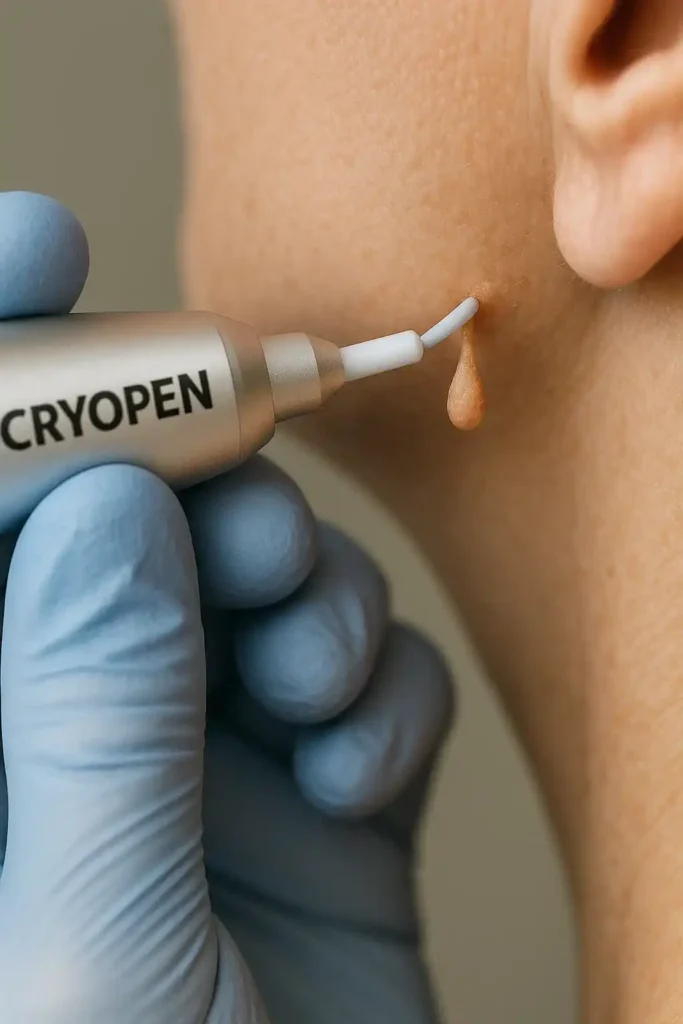 Cryopen for skin tags removal Wheathampstead speak to our team today!
