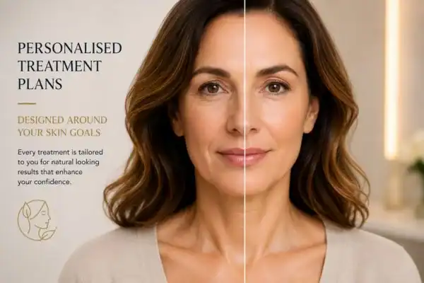 Before and after results of Collagen Lift Therapy Wheathampstead
