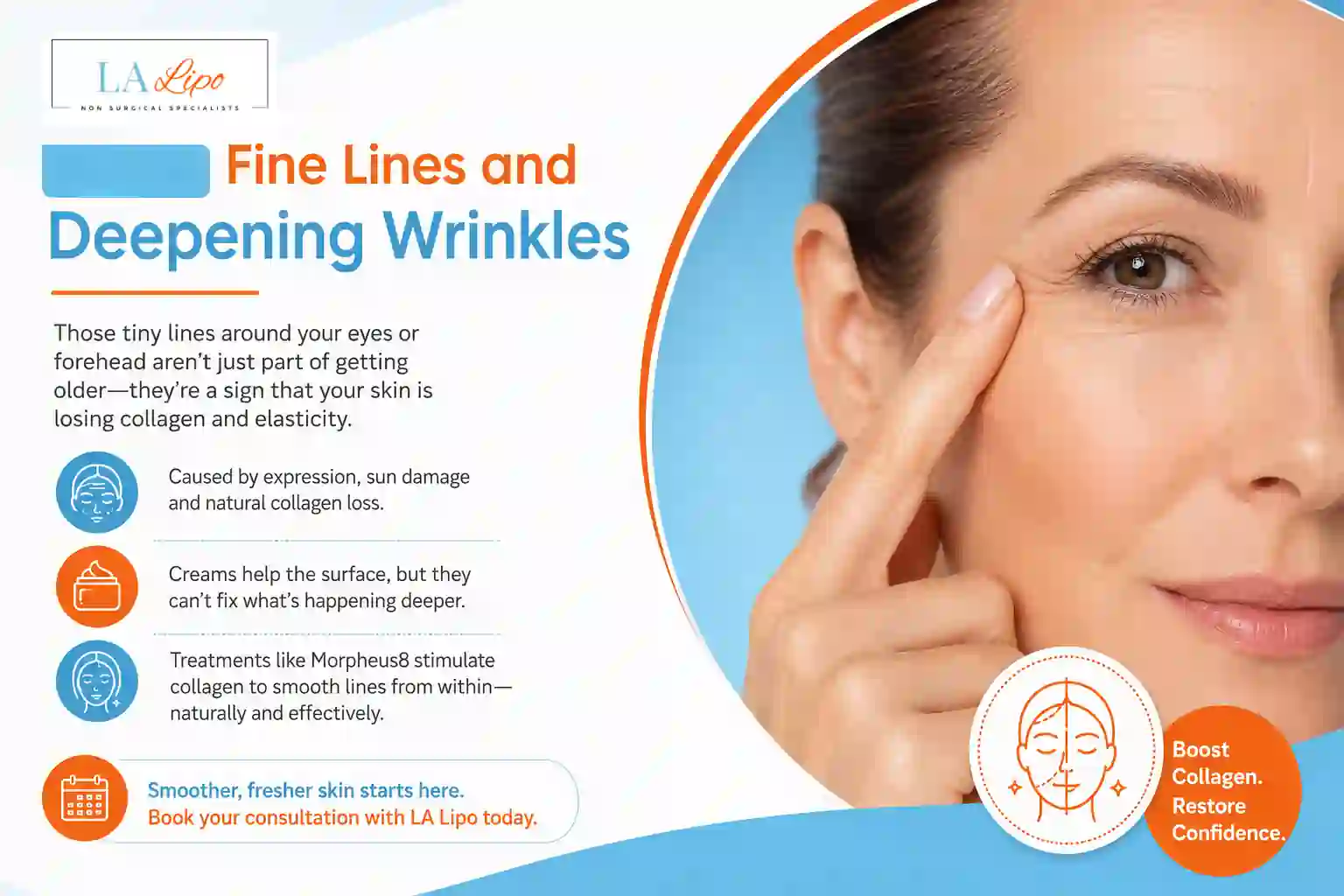 Sign #2: Fine Lines and Deepening Wrinkles Wheathampstead